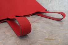 Load image into Gallery viewer, HERMES PICOTIN LOCK MM Clemence leather Rouge casaque □Q Engraving Hand bag 700070100