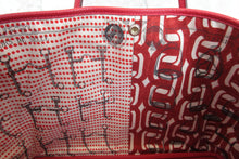 Load image into Gallery viewer, HERMES  GARDEN PARTY PM Manufacture de Boucleries Negonda leather Rouge casaque X Engraving Tote bag 700050255