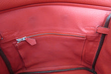 Load image into Gallery viewer, HERMES BIRKIN 25 Togo leather Bougainvillier Hand bag 700050035