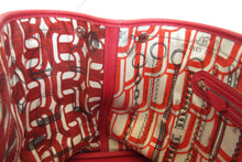 Load image into Gallery viewer, HERMES  GARDEN PARTY PM Manufacture de Boucleries Negonda leather Rouge casaque X Engraving Tote bag 700050255