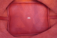 Load image into Gallery viewer, HERMES PICOTIN LOCK MM Clemence leather Rouge casaque □Q Engraving Hand bag 700070100
