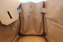Load image into Gallery viewer, HERMES BIRKIN 30 Swift leather Tabac camel □L Engraving Hand bag 700070287