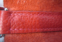 Load image into Gallery viewer, HERMES PICOTIN LOCK MM Clemence leather Rouge casaque □Q Engraving Hand bag 700070100