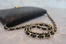 画像をギャラリービューアに読み込む, CHANEL/シャネル マトラッセプッシュロックチェーンショルダーバッグ ラムスキン ブラック/ゴールド金具 ショルダーバッグ 800080004