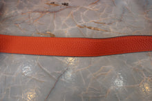 Load image into Gallery viewer, HERMES LINDY 26 Clemence leather Orange poppy U Engraving Shoulder bag 800030116