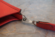 Load image into Gallery viewer, HERMES  EVELYNE TPM Clemence leather Rouge pivoine D Engraving Shoulder bag 700080012