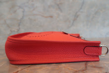 Load image into Gallery viewer, HERMES  EVELYNE TPM Clemence leather Rouge pivoine D Engraving Shoulder bag 700080012