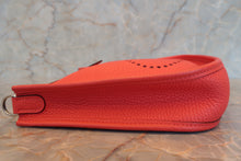 Load image into Gallery viewer, HERMES  EVELYNE TPM Clemence leather Rouge pivoine D Engraving Shoulder bag 700080012