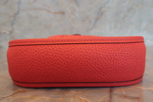 Load image into Gallery viewer, HERMES  EVELYNE TPM Clemence leather Rouge pivoine D Engraving Shoulder bag 700080012