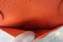 Load image into Gallery viewer, HERMES LINDY 26 Clemence leather Orange poppy U Engraving Shoulder bag 800030116
