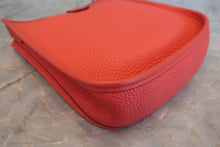 Load image into Gallery viewer, HERMES  EVELYNE TPM Clemence leather Rouge pivoine D Engraving Shoulder bag 700080012