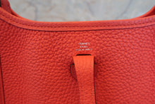 Load image into Gallery viewer, HERMES  EVELYNE TPM Clemence leather Rouge pivoine D Engraving Shoulder bag 700080012
