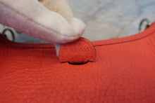Load image into Gallery viewer, HERMES  EVELYNE TPM Clemence leather Rouge pivoine D Engraving Shoulder bag 700080012