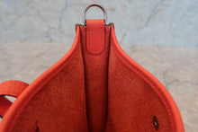 Load image into Gallery viewer, HERMES  EVELYNE TPM Clemence leather Rouge pivoine D Engraving Shoulder bag 700080012