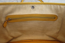 將圖片載入圖庫檢視器 HERMES/エルメス ガーデンパーティTPM ネゴンダ ソレイユ □M刻印 トートバッグ 700080151