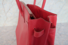 将图片加载到图库查看器,HERMES BIRKIN 35 Ardennes leather Rouge vif 〇X刻印 Hand bag 700090214