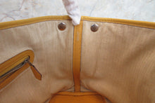 將圖片載入圖庫檢視器 HERMES/エルメス ガーデンパーティTPM ネゴンダ ソレイユ □M刻印 トートバッグ 700080151