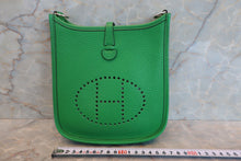 Load image into Gallery viewer, HERMES  EVELYNE TPM Clemence leather Bambou □R Engraving Shoulder bag 700080034