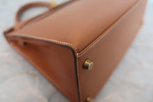 画像をギャラリービューアに読み込む, HERMES/エルメス ケリー28 クシュベル ゴールド 〇T刻印 ショルダーバッグ 800030058