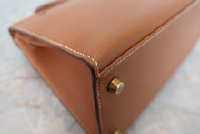 画像をギャラリービューアに読み込む, HERMES/エルメス ケリー28 クシュベル ゴールド 〇T刻印 ショルダーバッグ 800030058