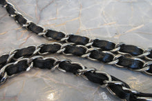 画像をギャラリービューアに読み込む, CHANEL/シャネル 中マトラッセシングルフラップチェーンショルダーバッグ キャビアスキン ブラック/シルバー金具 ショルダーバッグ 700110137