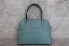 將圖片載入圖庫檢視器 HERMES/エルメス ボリード27 ヴォースイフト シエル □M刻印 ショルダーバッグ 700090021