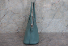 將圖片載入圖庫檢視器 HERMES/エルメス ボリード27 ヴォースイフト シエル □M刻印 ショルダーバッグ 700090021