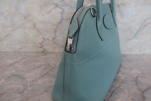將圖片載入圖庫檢視器 HERMES/エルメス ボリード27 ヴォースイフト シエル □M刻印 ショルダーバッグ 700090021