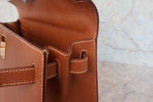 画像をギャラリービューアに読み込む, HERMES/エルメス ケリー28 クシュベル ゴールド 〇T刻印 ショルダーバッグ 800030058