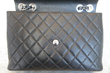 画像をギャラリービューアに読み込む, CHANEL/シャネル 中マトラッセシングルフラップチェーンショルダーバッグ キャビアスキン ブラック/シルバー金具 ショルダーバッグ 700110137