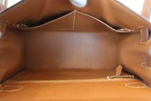 画像をギャラリービューアに読み込む, HERMES/エルメス ケリー28 クシュベル ゴールド 〇T刻印 ショルダーバッグ 800030058