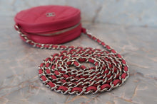 Load image into Gallery viewer, CHANEL Matelasse round chain shoulder bag Lambskin Pink/Silver hadware Shoulder bag 700030106