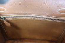 画像をギャラリービューアに読み込む, HERMES/エルメス ケリー28 クシュベル ゴールド 〇T刻印 ショルダーバッグ 800030058