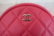 画像をギャラリービューアに読み込む, CHANEL/シャネル マトラッセラウンドチェーンショルダーバッグ ラムスキン ピンク/シルバー金具 ショルダーバッグ 700030106