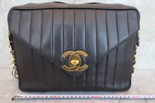 画像をギャラリービューアに読み込む, CHANEL/シャネル マドモアゼルフリンジチェーンショルダーバッグ ラムスキン ブラック/ゴールド金具 ショルダーバッグ 700110118