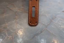 画像をギャラリービューアに読み込む, HERMES/エルメス ケリー28 クシュベル ゴールド 〇T刻印 ショルダーバッグ 800030058