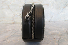 画像をギャラリービューアに読み込む, CHANEL/シャネル カメリアラウンドチェーンショルダーバッグ ラムスキン ブラック/シルバー金具 ショルダーバッグ 700110135