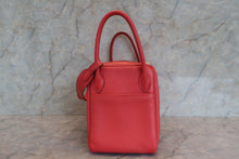 Load image into Gallery viewer, HERMES LINDY 30 Clemence leather Bougainvillier □O Engraving Shoulder bag 700040009