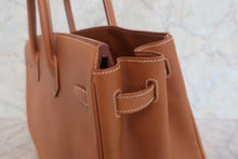 画像をギャラリービューアに読み込む, HERMES/エルメス バーキン40 クシュベル ゴールド □B刻印 ハンドバッグ 800020050