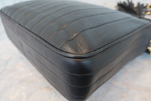 画像をギャラリービューアに読み込む, CHANEL/シャネル マドモアゼルフリンジチェーンショルダーバッグ ラムスキン ブラック/ゴールド金具 ショルダーバッグ 700110118