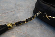 画像をギャラリービューアに読み込む, CHANEL/シャネル マドモアゼルフリンジチェーンショルダーバッグ ラムスキン ブラック/ゴールド金具 ショルダーバッグ 700110118