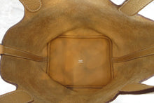 Load image into Gallery viewer, HERMES PICOTIN LOCK MM Clemence leather Natural sable □R Engraving Hand bag 700020158