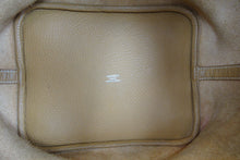 Load image into Gallery viewer, HERMES PICOTIN LOCK MM Clemence leather Natural sable □R Engraving Hand bag 700020158