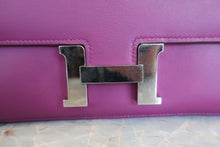 将图片加载到图库查看器,HERMES CONSTANCE Elan Swift leather Anemone □R刻印 Shoulder bag 800040165