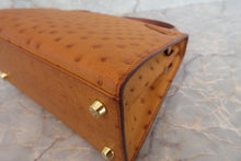 画像をギャラリービューアに読み込む, HERMES/エルメス ミニケリー20 オーストリッチ ナチュラル □J刻印 ショルダーバッグ 700050107