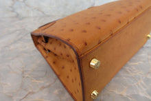 画像をギャラリービューアに読み込む, HERMES/エルメス ミニケリー20 オーストリッチ ナチュラル □J刻印 ショルダーバッグ 700050107