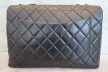 画像をギャラリービューアに読み込む, CHANEL/シャネル 中マトラッセシングルフラップチェーンショルダーバッグ ラムスキン ブラック/ゴールド金具 ショルダーバッグ 700110113