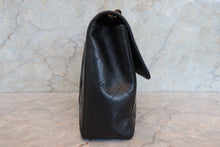 画像をギャラリービューアに読み込む, CHANEL/シャネル 中マトラッセシングルフラップチェーンショルダーバッグ ラムスキン ブラック/ゴールド金具 ショルダーバッグ 700110113