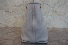Load image into Gallery viewer, HERMES GARDEN PARTY PM Negonda leather Pearl gray □Q Engraving Tote bag 800090115