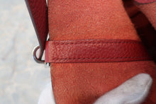 将图片加载到图库查看器,HERMES PICOTIN LOCK PM Clemence leather Rouge garance □Q刻印 Hand bag 800020071
